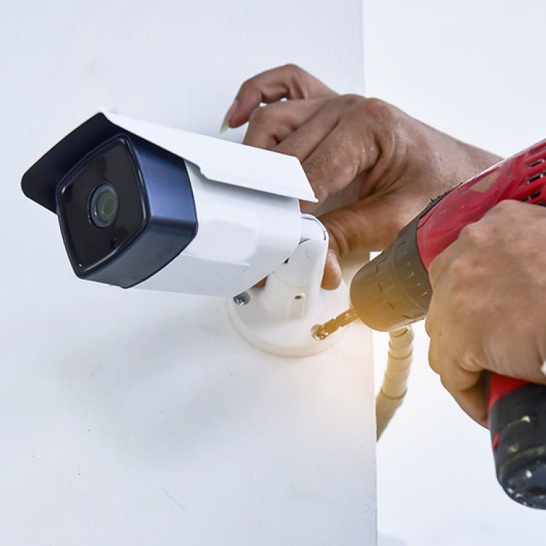 Security camera installation services